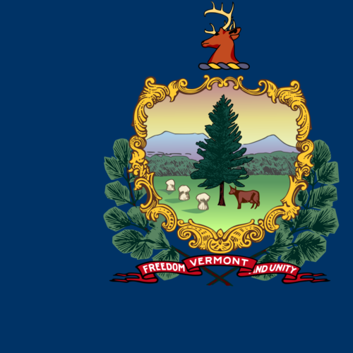 part of Vermont glag