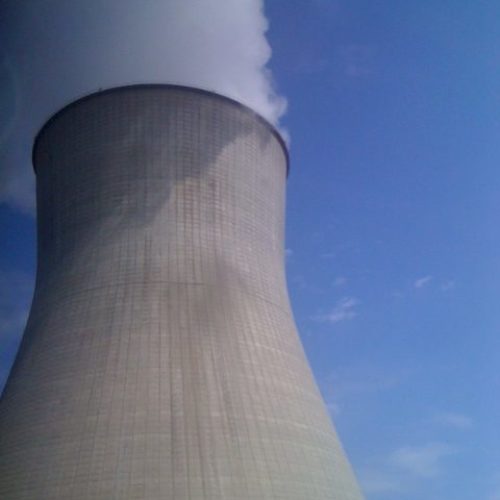 nuclear plant cooling tower